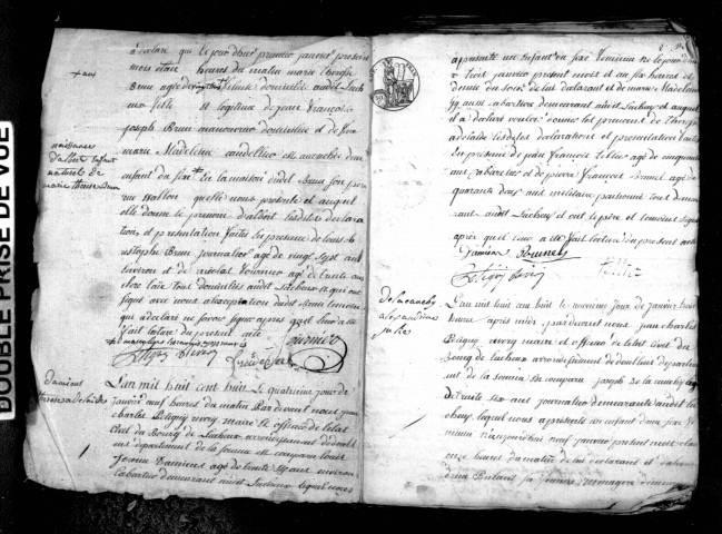 Lucheux : naissances, mariages, décès (1808-1817)