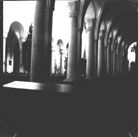 Cathédrale. Vue intérieure de la nef