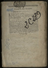 Contrôle des actes du bureau d'Airaines pour la période du 22 juin 1714 au 23 juin 1720