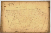 Plan du cadastre napoléonien - Morchain : B1