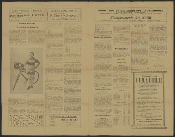 Art et sport. Revue picarde artistique et sportive, numéro 1, nouvelle série (1925)