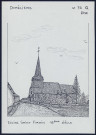Doméliers (Oise) : église Saint-Firmin XVIe siècle - (Reproduction interdite sans autorisation - © Claude Piette)