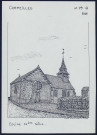 Cormeilles (Oise) : église XVIe - (Reproduction interdite sans autorisation - © Claude Piette)