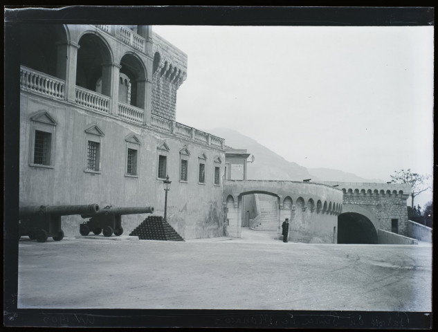 Palais du Prince de Monaco - avril 1905