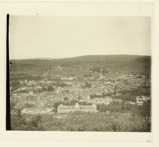 Vesoul. Panorama vue de La Motte