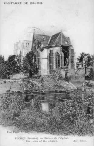 Ruines de l'Eglise - The ruins of the church
