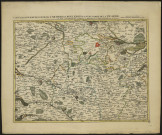 Carte particulière des environs d'Arthois du Boulenois et d'une partie de la Picardie