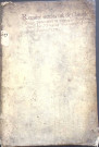 Etude de Me Claude Bazin à Amiens (étude n°10). Minutes des années 1595-1599