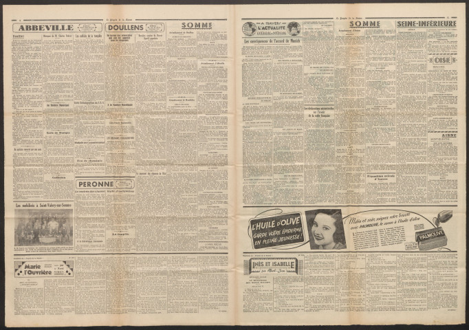 Le Progrès de la Somme, numéro 21566, 5 octobre 1938