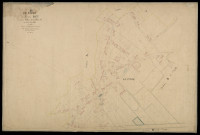 Plan du cadastre napoléonien - Titre (Le) : Village (Le) ; Bois du Roi (Le), B1