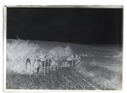 Artillerie entre Equennes et Famechon, manoeuvres de septembre 1902