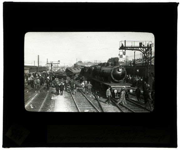 Amiens. Gare du Nord. La catastrophe du 13 août 1925