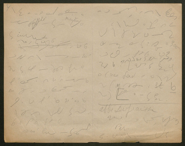 Témoignage de Auffret, Maximin et correspondance avec Jacques Péricard