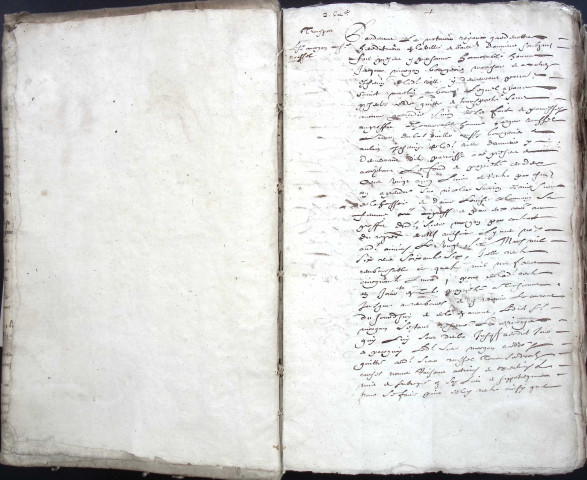 Etude de Me François Lecaron à Amiens (étude n°11). Minutes de l'année 1673