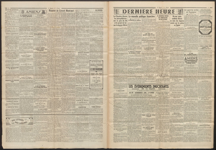 Le Progrès de la Somme, numéro 20996, 6 mars 1937