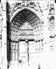 Rouen (Seine-Maritime). Portail de la Calende de la cathédrale