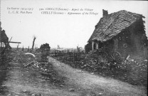 La guerre 1914-1917 - Aspect du village - Appearance of the village