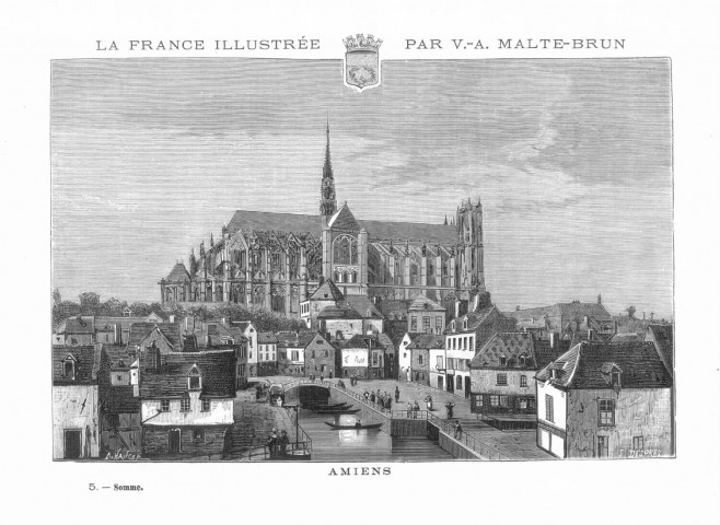 La France Illustrée par V.A. Malte-Brun - Amiens