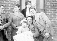 Amiens. Portrait de Jean Catelas en famille, avant la guerre
