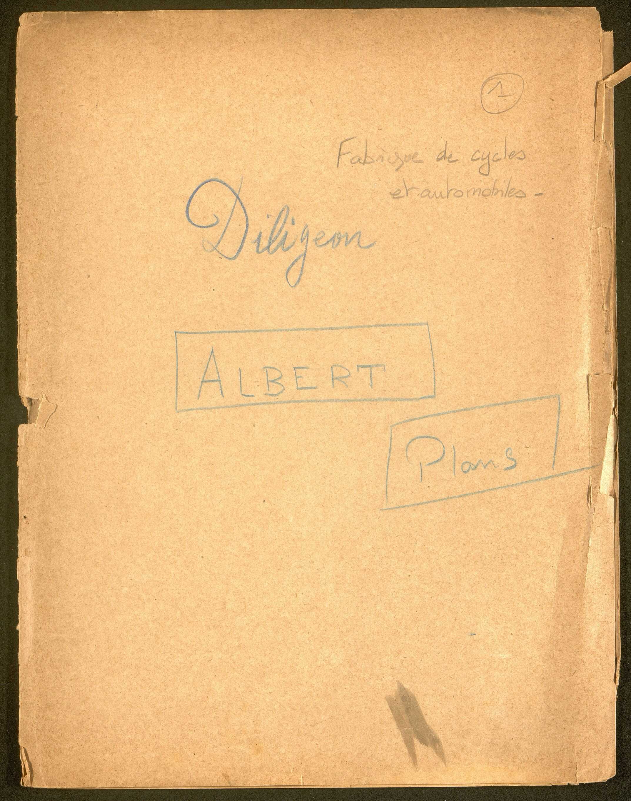 Albert. Demande d'indemnisation des dommages de guerre : dossier Diligeon-Dumont