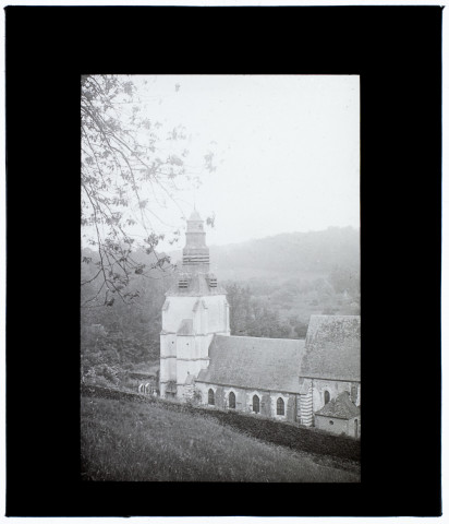 Eglise d'Agnières (Somme) - septembre 1931