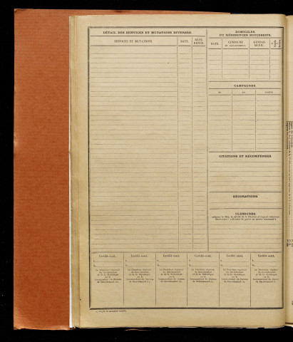 Labbe, Marcel Paul Adolphe, né le 05 juin 1897 à Cocquerel (Somme), classe 1917, matricule n° 34, Bureau de recrutement d'Abbeville