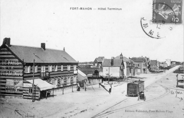 Fort-Mahon-Plage. Hôtel Terminus