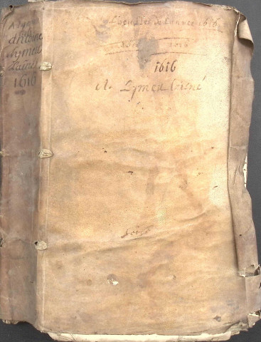 Etude de Me Antoine Limeux à Amiens (étude n°11). Minutes de l'année 1616