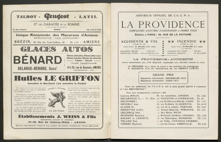 L'Automobile au Pays Picard. Revue mensuelle de l'Automobile-Club de Picardie et de l'Aisne, 291, décembre 1935