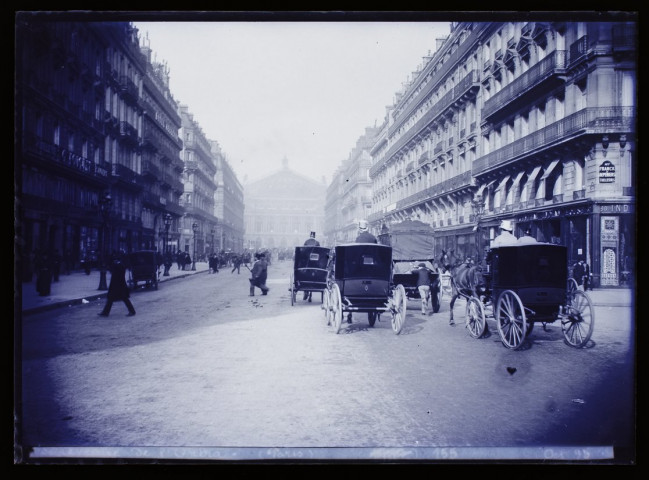 Avenue de l'Opéra (Paris) - 155 - octobre 1895