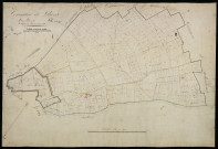 Plan du cadastre napoléonien - Lihons : Chemin de Méharicourt (Le), D et H2