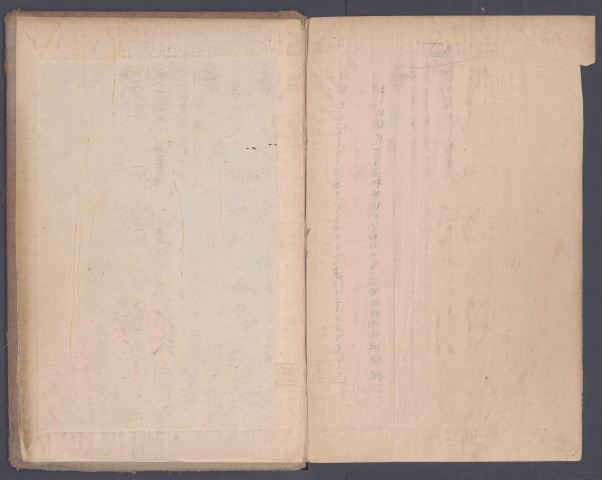 Table des successions et absences du bureau de Nesle