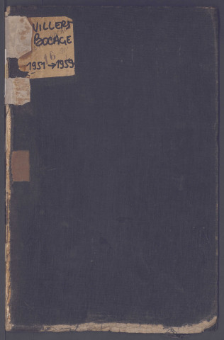 Table des successions et absences du bureau de Villers-Bocage