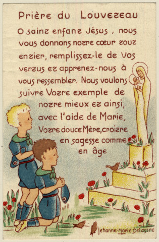 Prière du louveteau