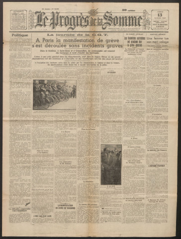 Le Progrès de la Somme, numéro 19892, 13 février 1934