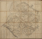 Carte routiere et administrative de l'arrondissement d'Abbeville éditée par E. Grave Libraire et C. Paillart imprimeur à Abbeville en 1849