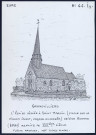 Grandvillers (Eure) : église dédiée à saint-Martin - (Reproduction interdite sans autorisation - © Claude Piette)