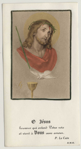 Ô Jésus heureux qui entend Votre voix et vient à Vous avec amour