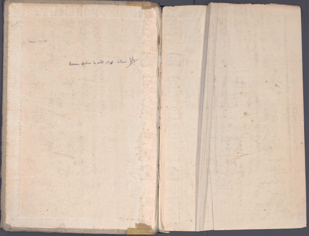 Table des successions et absences du bureau de Moreuil