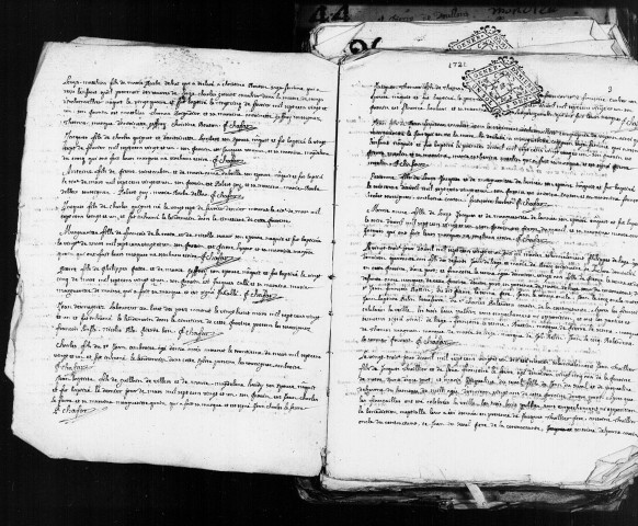 Doullens (Saint-Pierre) : baptêmes, mariages, sépultures