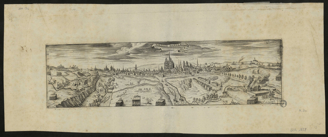 Porfille d'Amiens, 1597