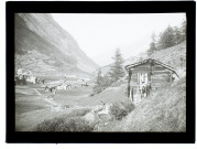 Vue d'ensemble à Zermatt coté gauche - juillet 1903