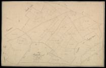 Plan du cadastre napoléonien - Hautvillers-Ouville (Hautvillers Ouville) : Hautvillers, B2