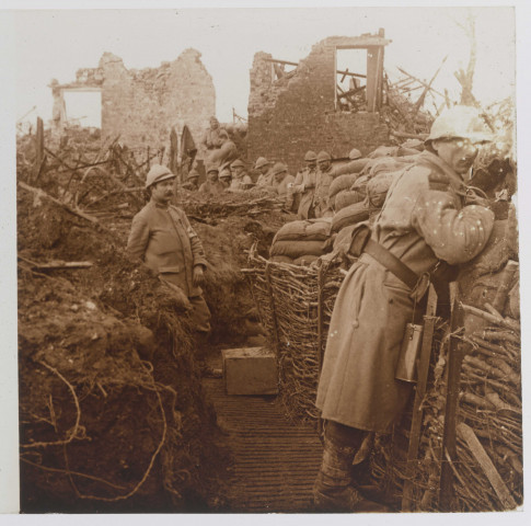 Dans Vaux en 1916