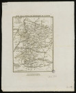 Petit atlas national des départements de la France : carte routière du département de l'Aisne