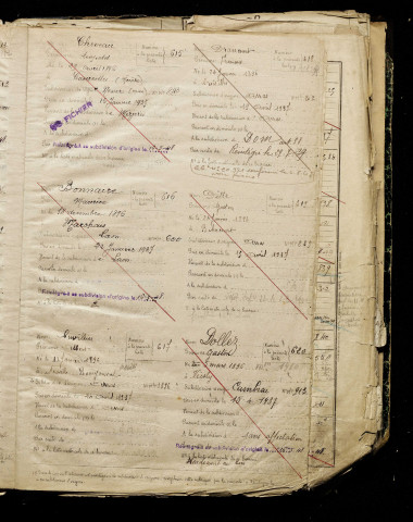 Ditte, Gaston, né le 24 janvier 1896 à Bihucourt (Pas-de-Calais), classe 1916, matricule n° 619, Bureau de recrutement d'Amiens