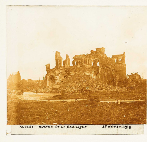 Albert (Somme). Ruines de la basilique