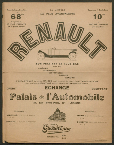 Publicités automobiles : Renault