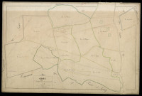 Plan du cadastre napoléonien - Crouy-Saint-Pierre (Crouy) : Bois du Diable (Le), B