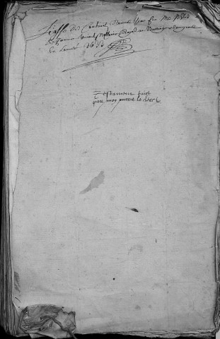 Etude de Me Philippe Depiennes à Amiens (étude n°1). Minutes de l'année 1633
